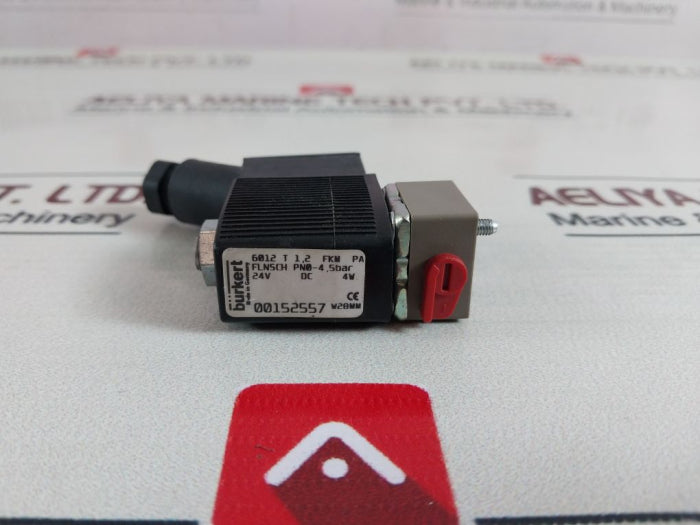 Burkert 6012 T 1,2 Fkm Pa 2506 Plunger Valve 12-24V Ac/Dc 00152557 W28Mm