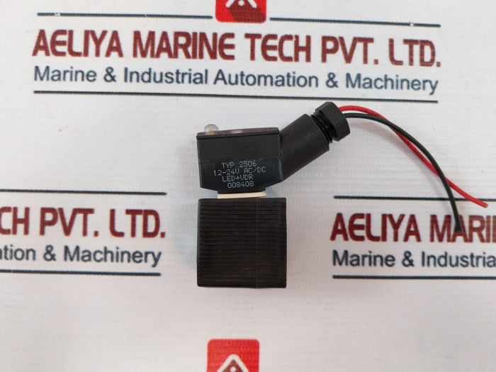 Burkert 6012 T 1,2 Fkm Pa Solenoid Valve Flnsch Pn0-4,5Bar