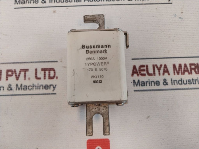 Bussmann 170 E 8076 Fuse Protistor 250a 1000v