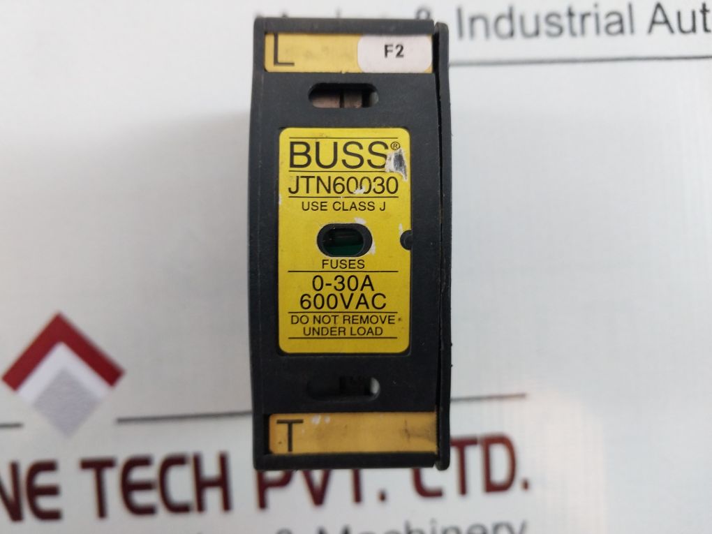 Lot of 5X Bussmann jtn60030 fuse holder class j 0-30a 600vac