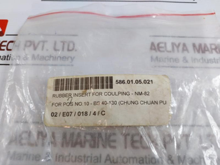 C-king Nm-82 Rubber Insert For Coupling 586.01.05.021