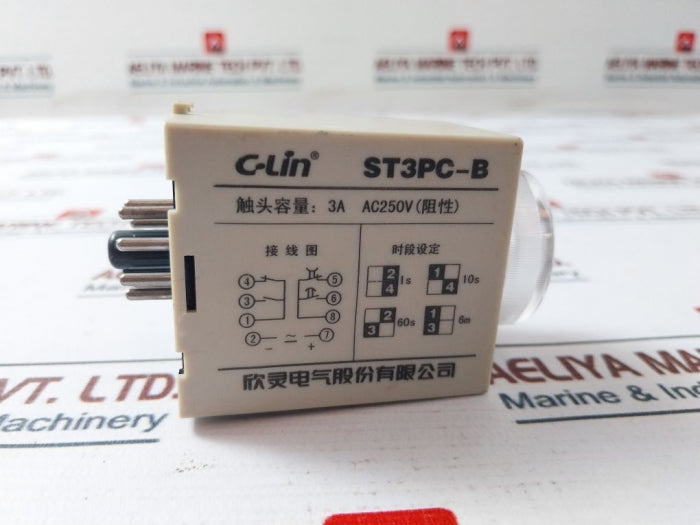 C-lin St3Pc-b Time Relay 0-60 S Ac 380V