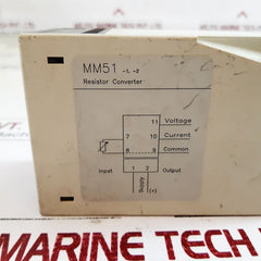 C-mac Mm51 Resistor Converter