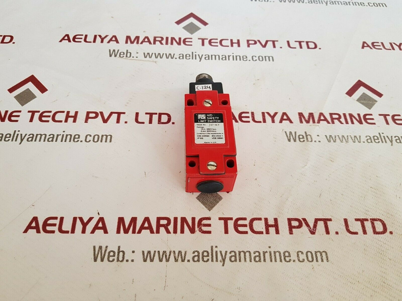 Rs 337-469 h/d safety limit switch