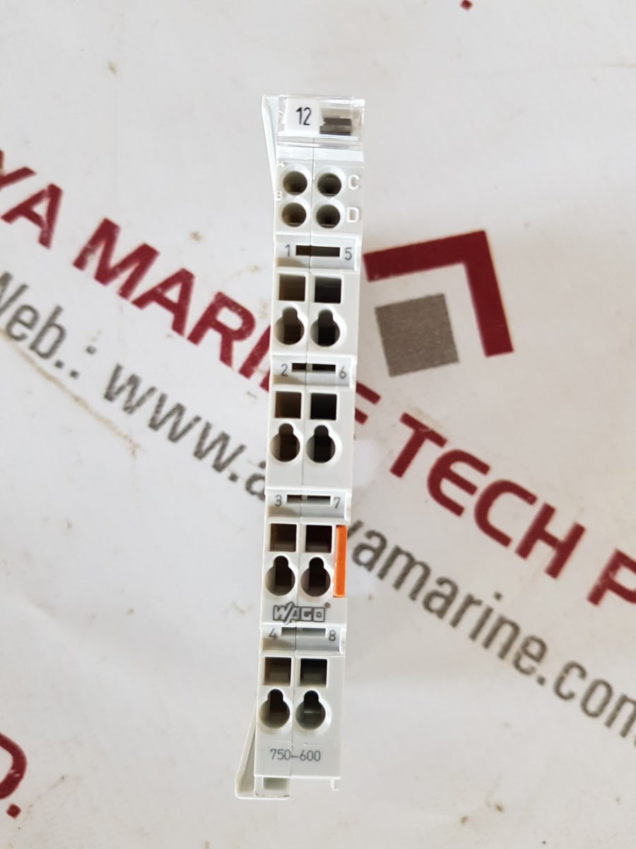Wago 750-600 End Module Free Shipping By Express