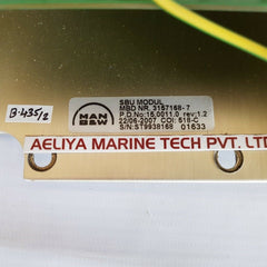 Man B&W 3157168-7 Sbu Module Rev:1.2