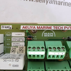 Man B&W 3157168-7 Sbu Module Rev:1.2