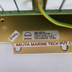 Man B&W 3157168-7 Sbu Module Rev:1.2