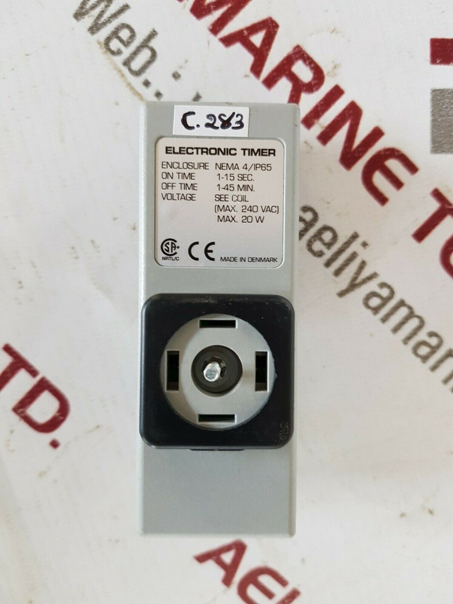 Nema 4/ip65 electronic timer