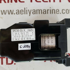 Fuji Electric Src50-2U/X (4A2B) Auxiliary Relay