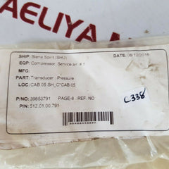 Ingersoll Rand 39853791 Sensor