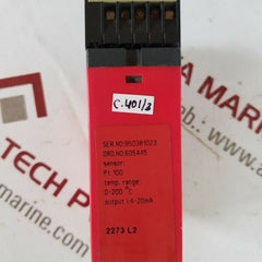 Pr Electronics 2273 2-wire Programmable Transmitter 4-20Ma Pt 100
