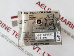 shinko 531rpm speed indicator relay