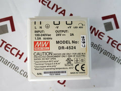 Mean Well Dr-4524 Switching Power Supply