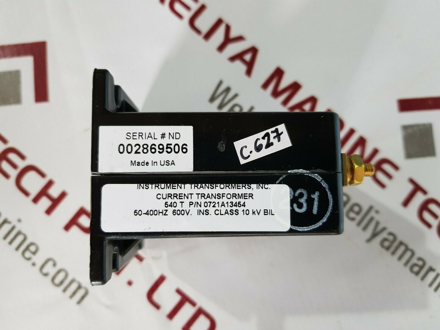Instrument transformer 0721a13454 current transformer