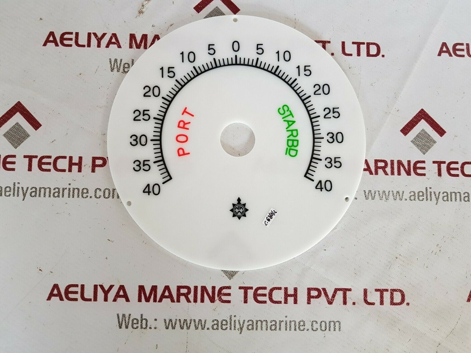 Nkw electric propeller shaft revolution indicator