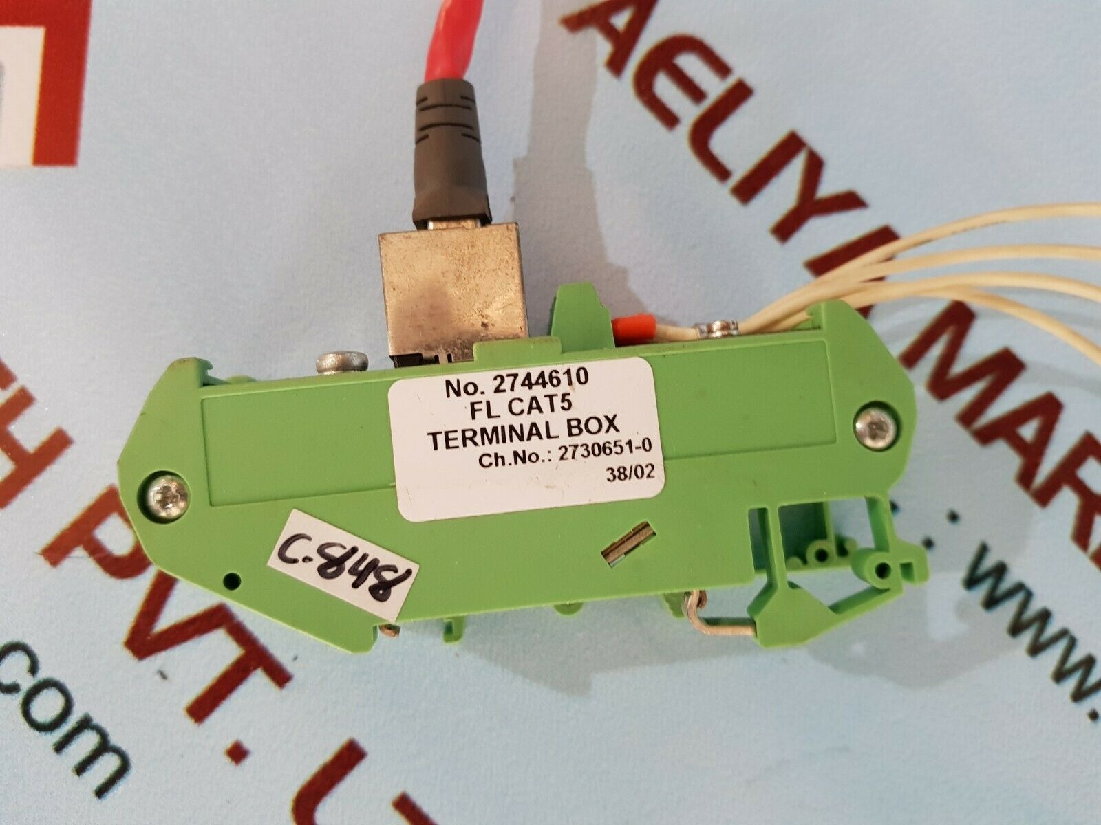 Phoenix Contact Fl Cat5 Terminal Box 327 500111