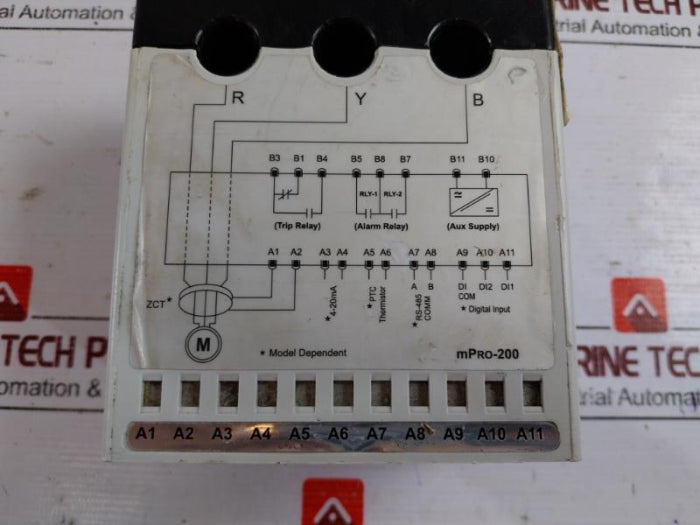 C&S Electric Mpro-200 Display Module 220Vac 50/60Hz In/Ifl: 0.25-5A