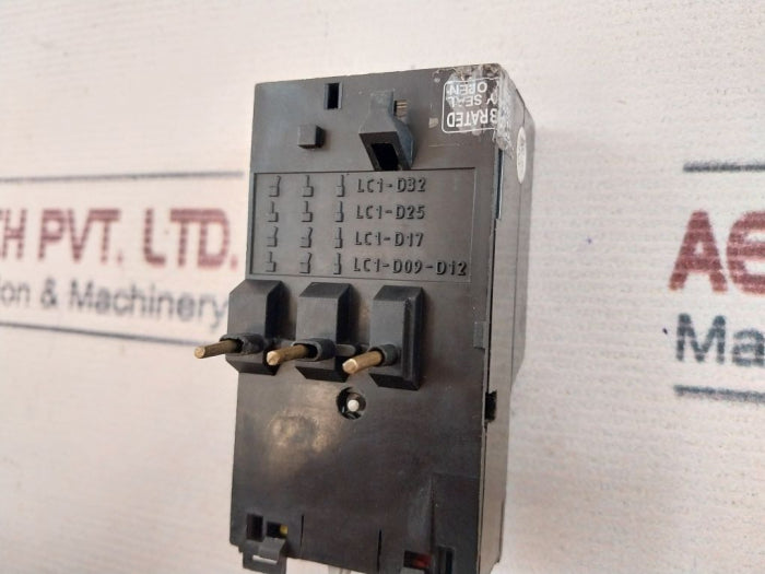 C&s Lr1-d12316 Thermal Overload Relay With Contactor Lc1-d 10-13a 660v