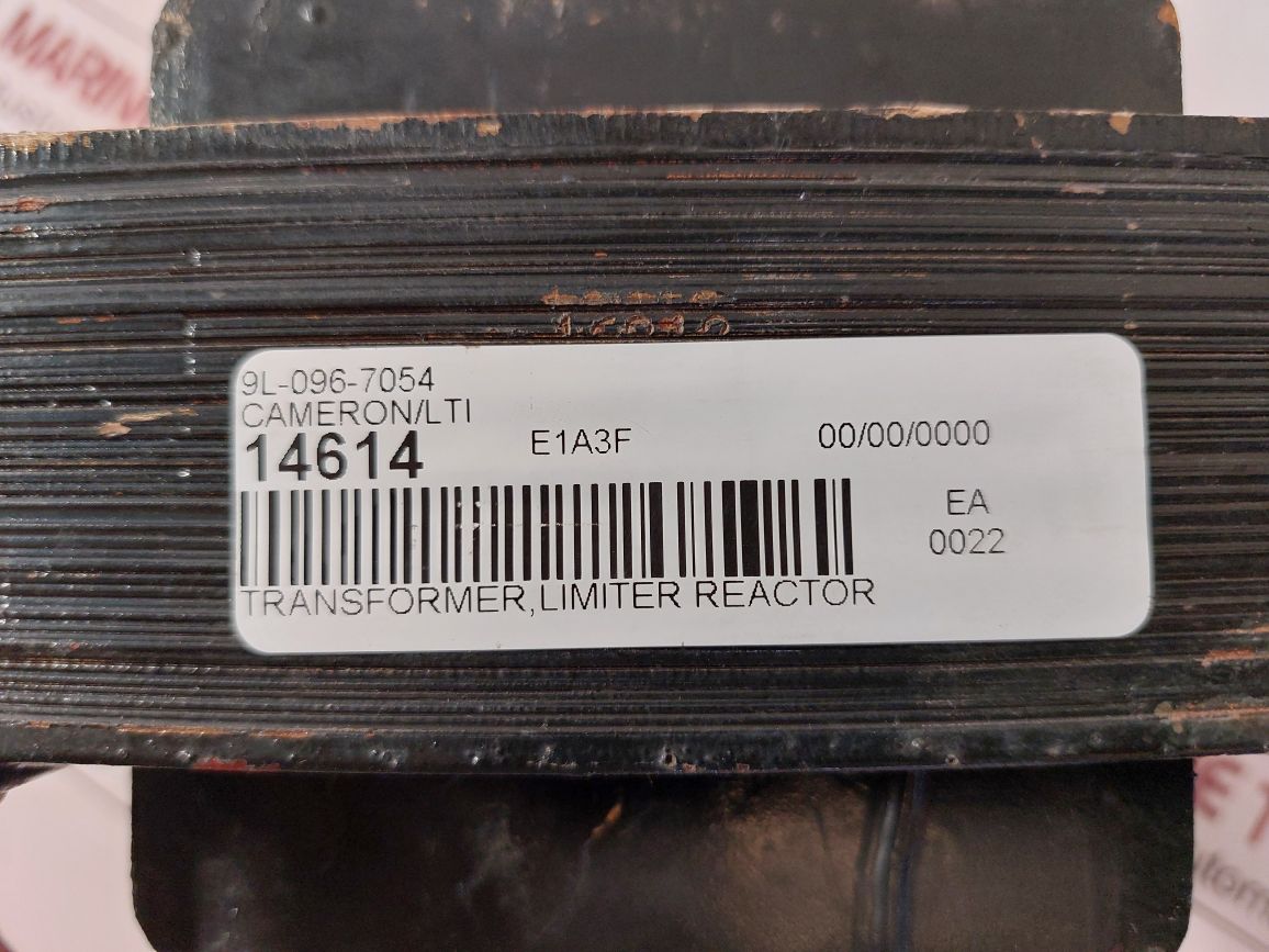 Cameron 9L-096-7054 Limiter Reactor Transformer E1A3F H 080-4532