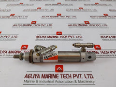 Camozzi 24S2A25A060 S09 Pneumatic Mini-cylinder Pmax 10 Bar Stroke 60