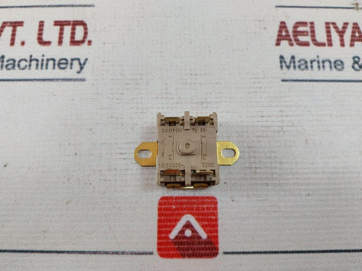 Campini Ty 62-a Safety Thermostat 16(3)/250 130°C