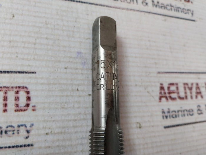 Capital 15X1.5 Drill13.5 Threading Tap