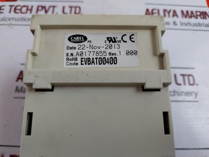 Carel Evbat00400 Evd Battery Module Rev: 1.000