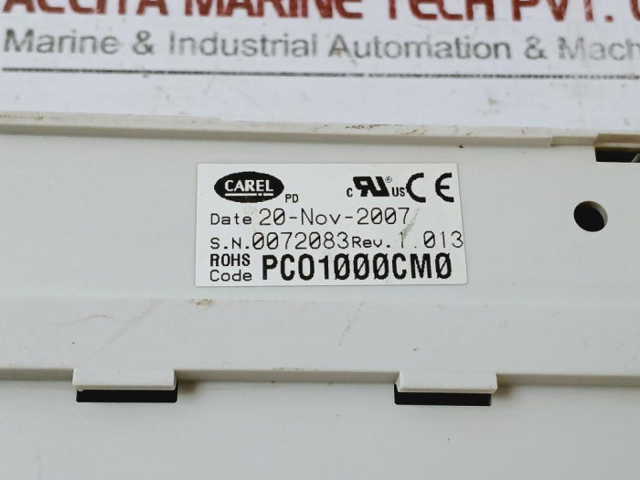 Carel Pco1000Cm0 Refrigeration Controller Module Revision - 1.013