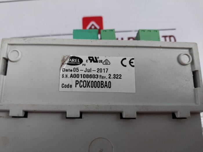 Carel PCO5 PCOX000BA0 Compact Controller REV 2.322 24V 50/60Hz