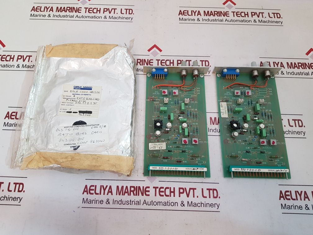 Carlo Gavazzi Mod. 372 Ratio Bias Card 372-1-2-0-1-3Y