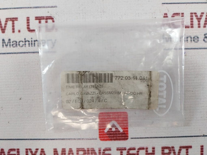 Carlo Gavazzi Eas S M23 1M Time Relay Delay On Operate
