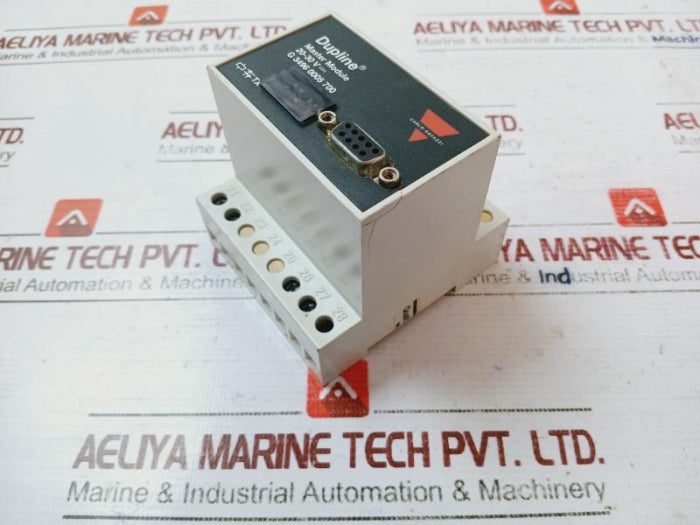 Carlo Gavazzi G 3496 0005 700 Dupline Master Module 20-30Vdc (Minor Crack)