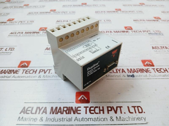 Carlo Gavazzi G 3496 0005 700 Dupline Master Module 20-30Vdc (Minor Crack)