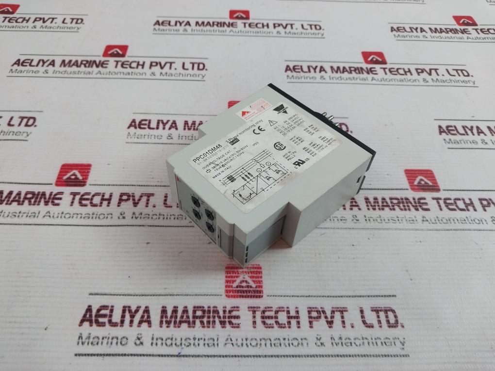 Carlo Gavazzi Ppc01Dm48 3-phase Monitoring Relay 50/60Hz