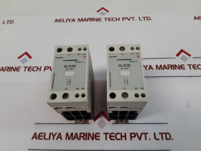 Carlo Gavazzi Rj1A60D50Es86 Semiconductor Contactor 50A, 600V