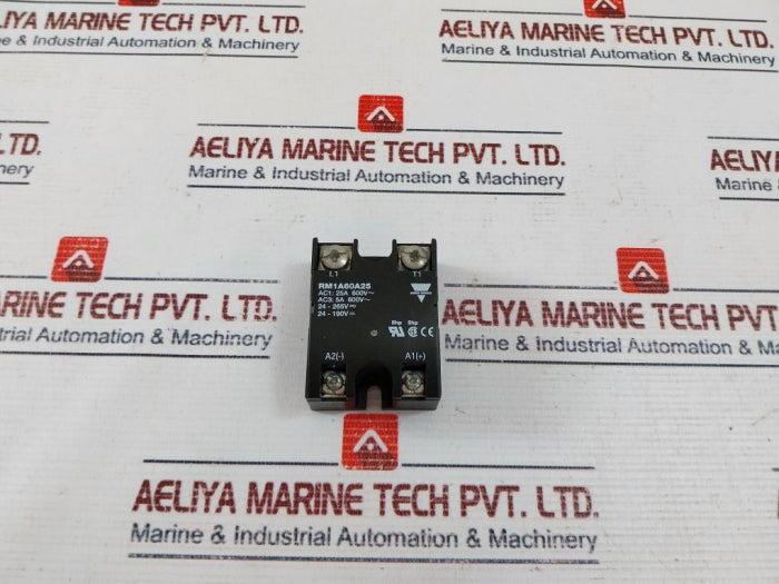 Carlo Gavazzi Rm1A60A25 Solid State Relay 24-265V 24-190V 5Hp