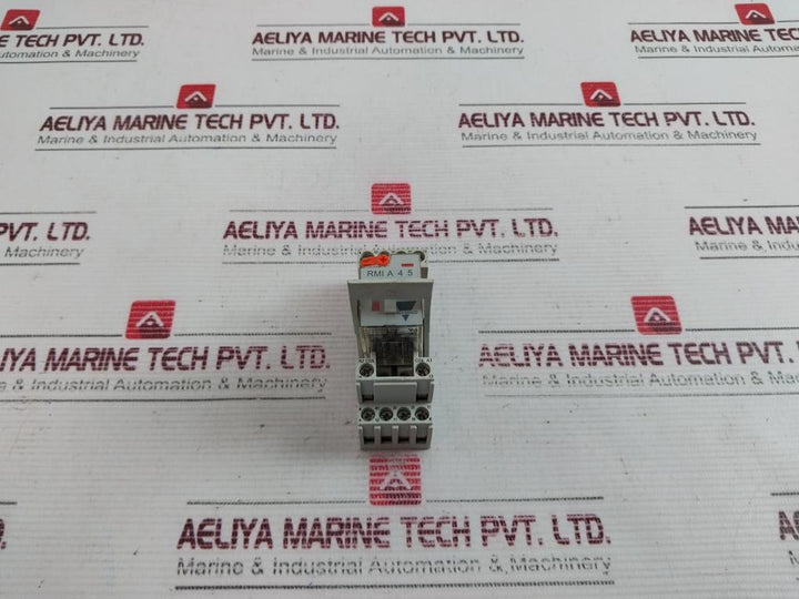 Carlo Gavazzi Rmi A 4 5 Relay With Socket Base 230V 50/60Hz