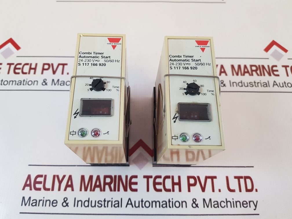 Carlo gavazzi s 117 166 920 combi timer automatic start ,~3 va 45-65 hz