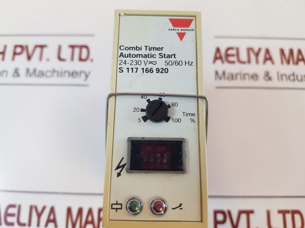 Carlo gavazzi s 117 166 920 combi timer automatic start ,~3 va 45-65 hz