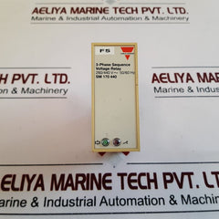 Carlo Gavazzi Sm 170 440 3-phase Sequence Voltage Relay 260/440V~50/60Hz