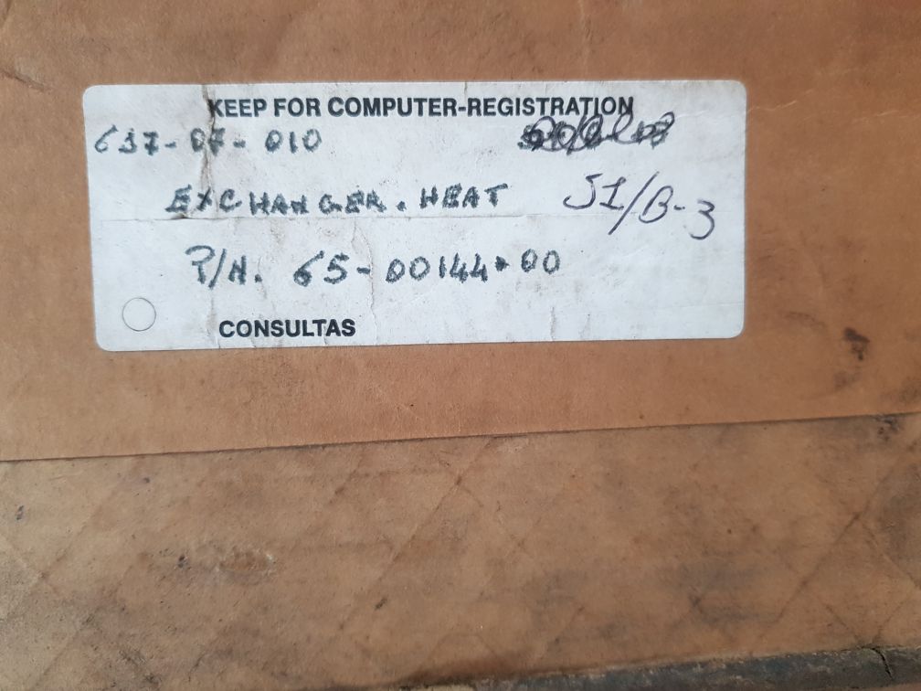Carrier transicold 65-00144-00 heat exchanger
