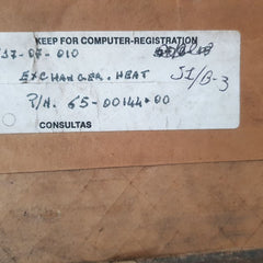 Carrier transicold 65-00144-00 heat exchanger