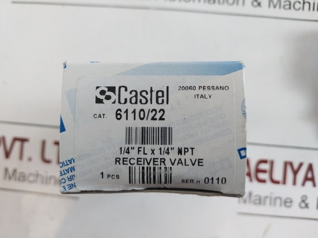 Castel 6110/22 Receiver Valve