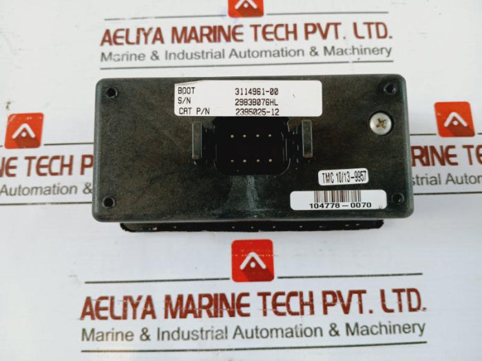 Caterpillar 2395025-12 Control Gp-unprogrammed Monitor Messenger Tmc 10/13-9957