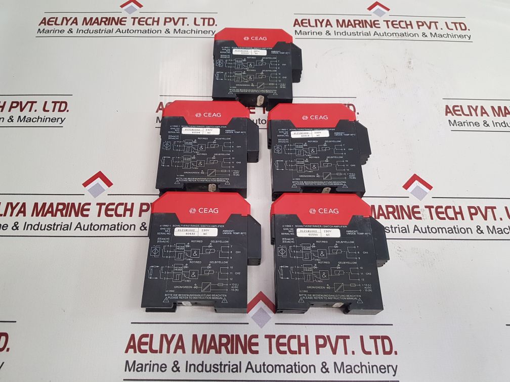 CEAG GHG 122 3121B1002 Switch Amplifier 1/942 230V AC