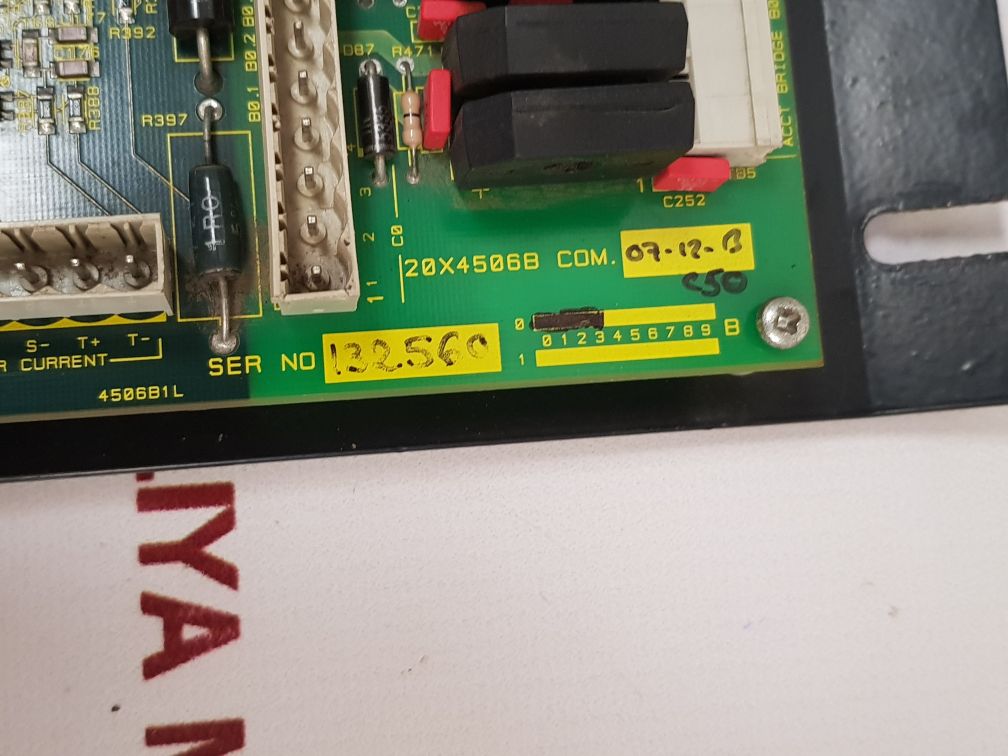 Cegelec 20X4506/10 Pc Board P003P-6001D