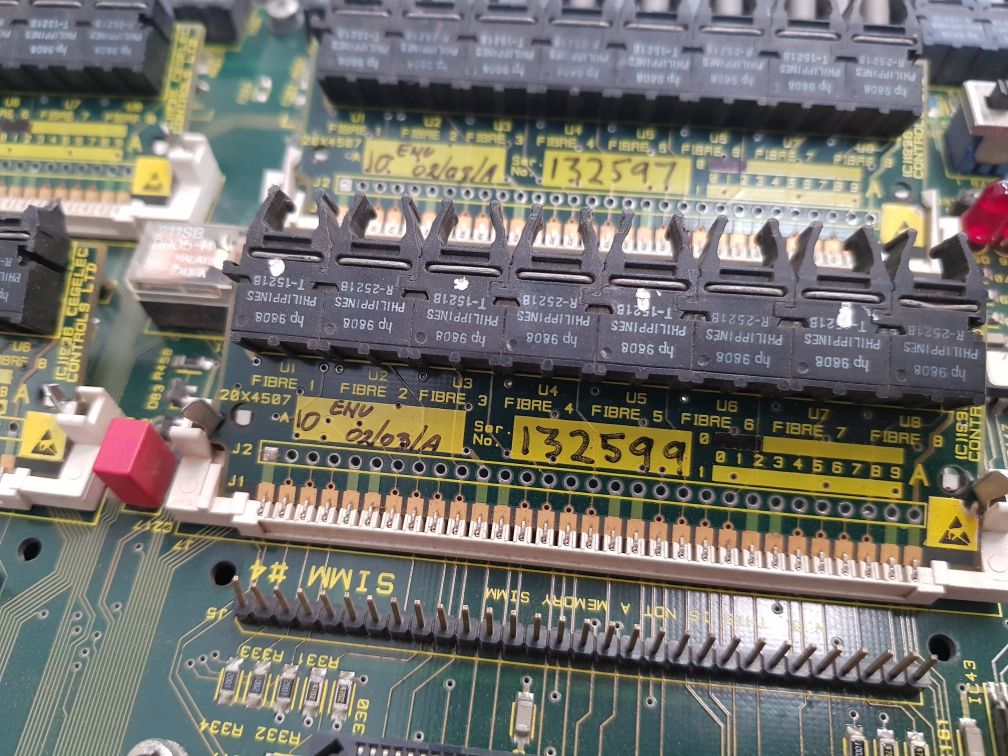 Cegelec controls 4506b1l pcb card 20x4506b Used