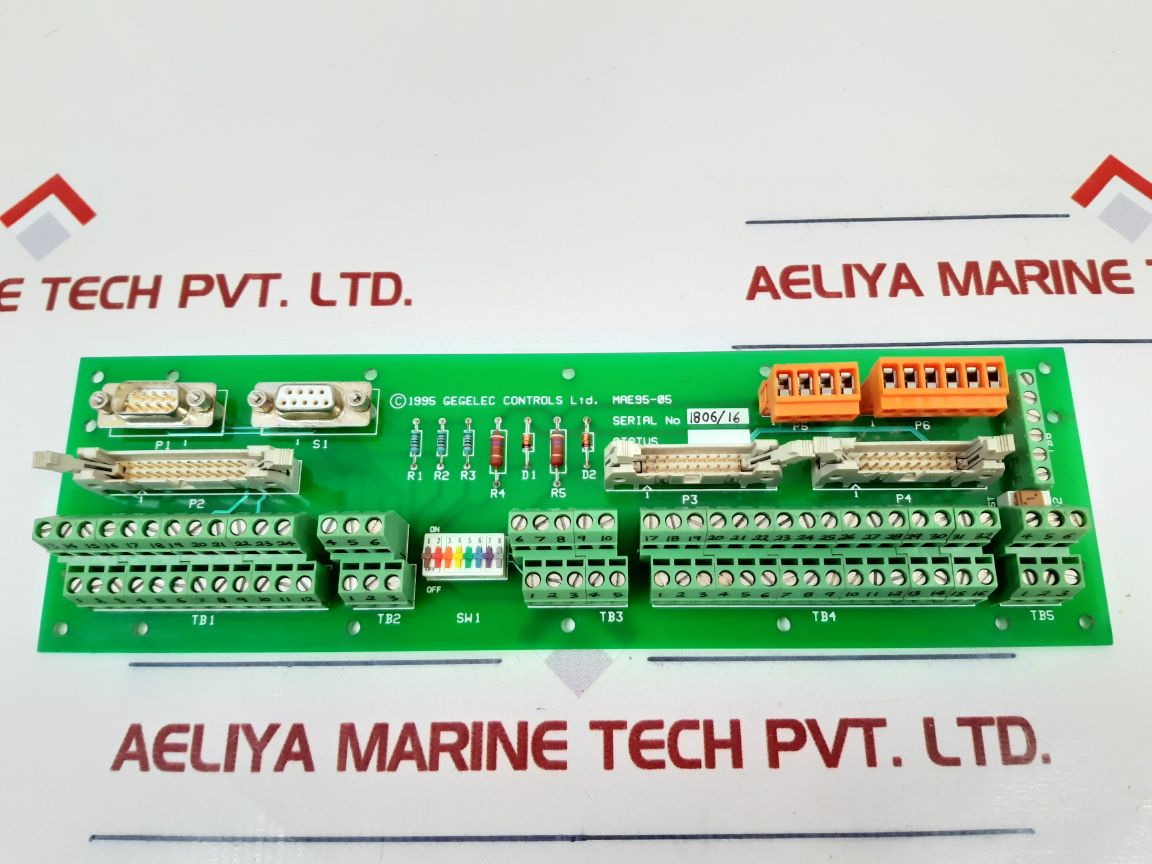 Cegelec Controls Mae95-05 Pc Board
