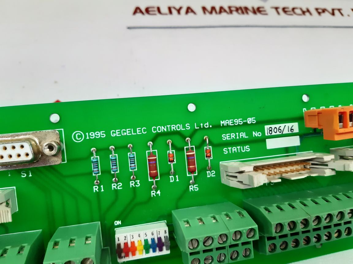 Cegelec Controls Mae95-05 Pc Board